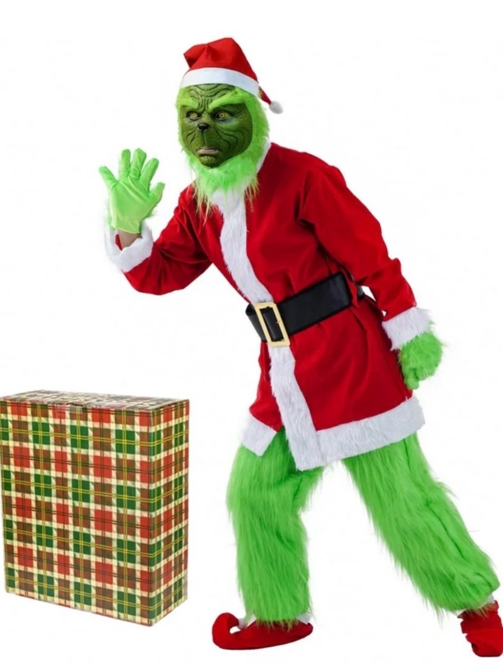 NIB Grinch costume, size mens L/XL